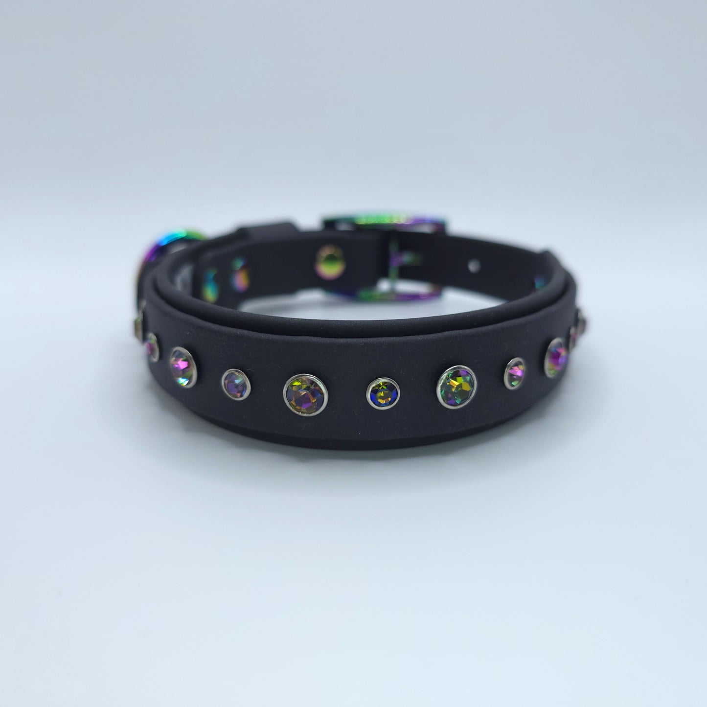 Halloween Midnight Rainbow Collection Ready To Ship Collars