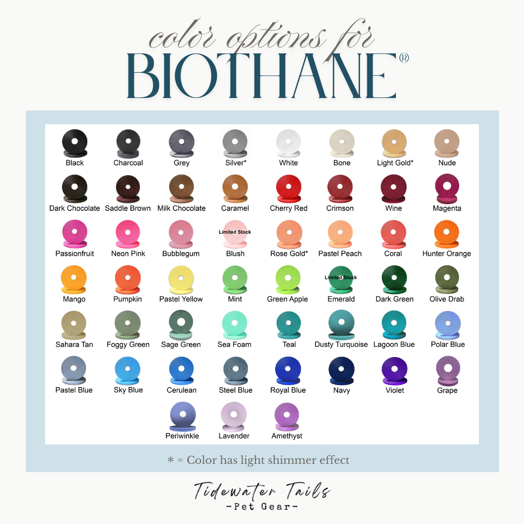 Wristlet Keychains Two-Tone BioThane
