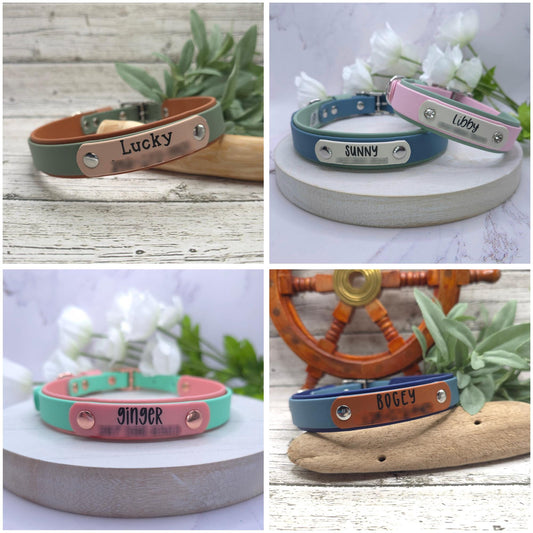 Custom BioThane Nameplate Add-On