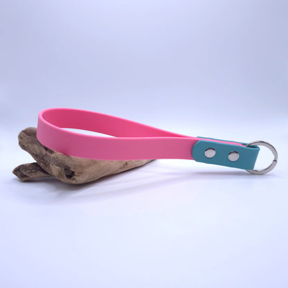Wristlet Keychains Two-Tone BioThane