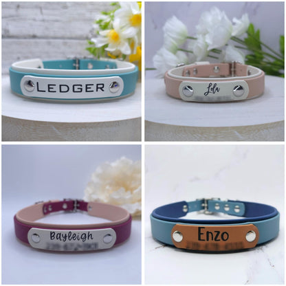 Custom BioThane Nameplate Add-On