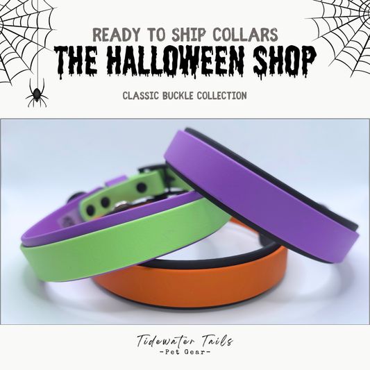 Halloween Classic Collection Ready To Ship Collars