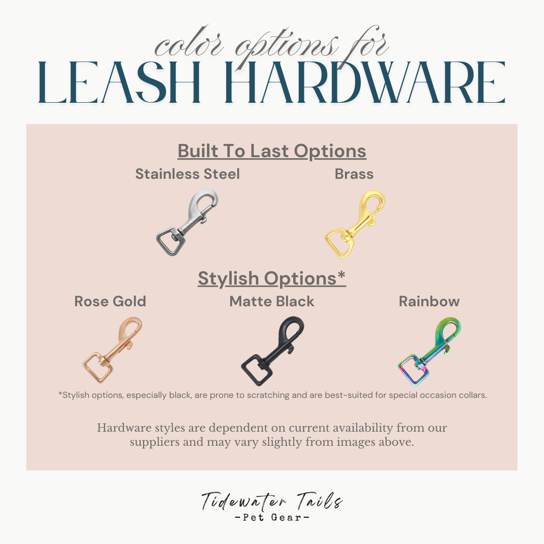 Two-Tone 3/4" Traffic Leash