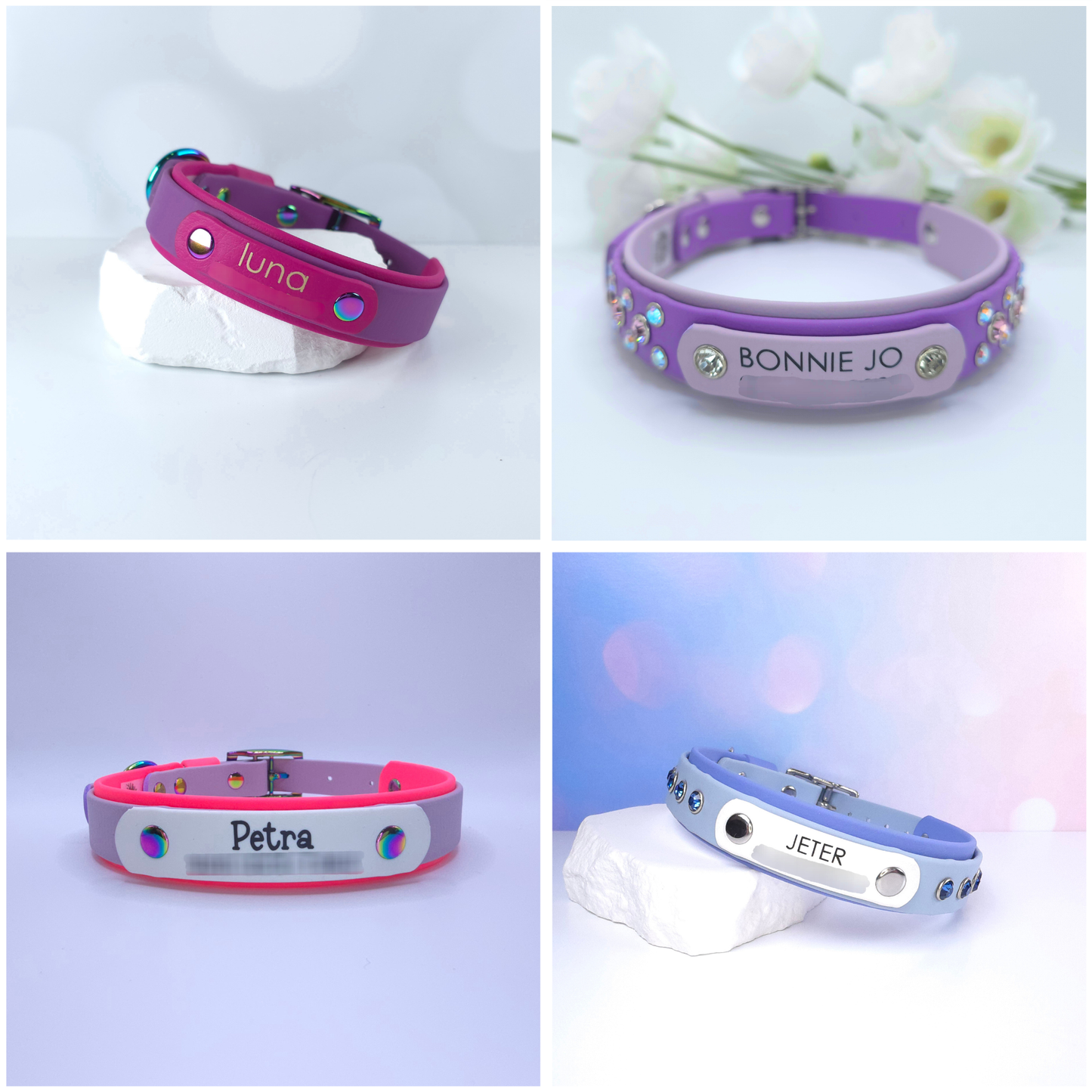 Custom BioThane Nameplate Add-On